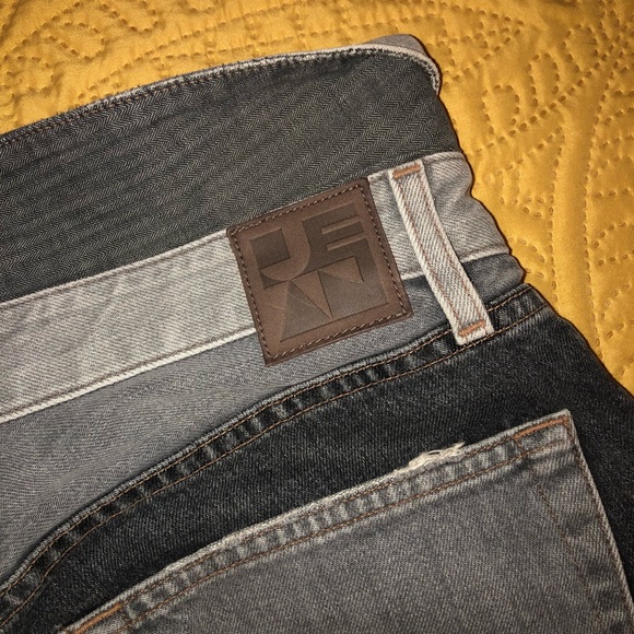 Jean Atelier Black/Grey Flip Shorts Size 28 - Picture 5 of 8